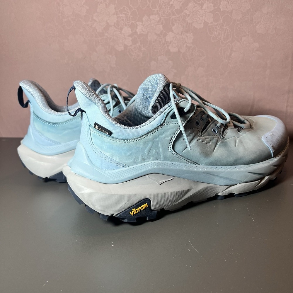 Women's Hoka One Kaha 2 Low GTX Gore-Tex Light‎ Blue Shoes 11B 1123191-SSHM